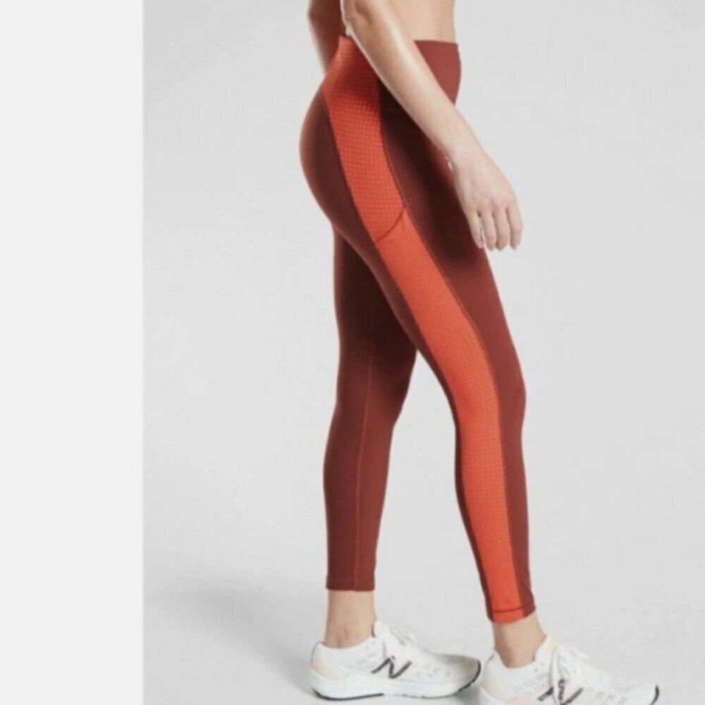 Athleta Ultimate 7/8 Tight Colorblock Size XXS